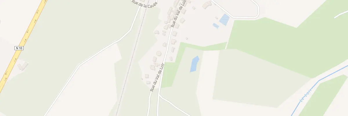 Plan du 71A Rue du Val de Loir à Bonneval