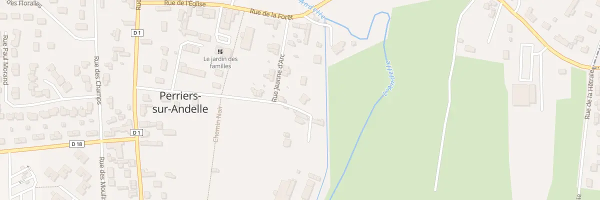 Plan du 7T Rue Jeanne d’Arc à Perriers-sur-Andelle