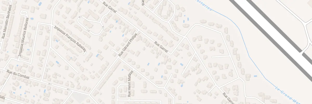 Plan du 600 Rue Garrel à Montauban