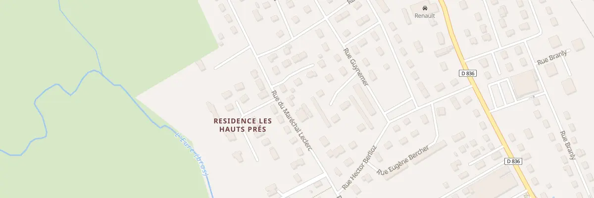 Plan du 14 Rue du Mal Leclerc à Pacy-sur-Eure