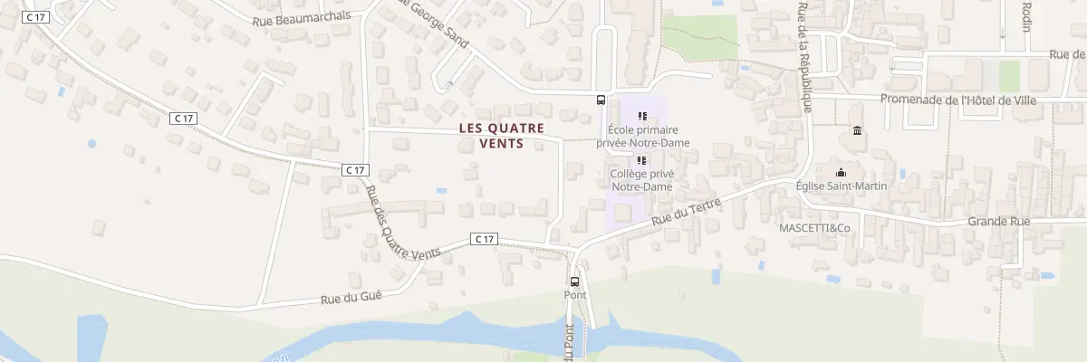Plan du 4 Rue des 4 Vents à Vineuil