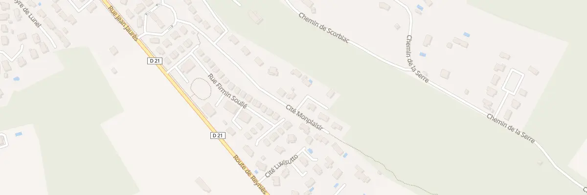 Plan du 19 Cité Monplaisir à Corbarieu