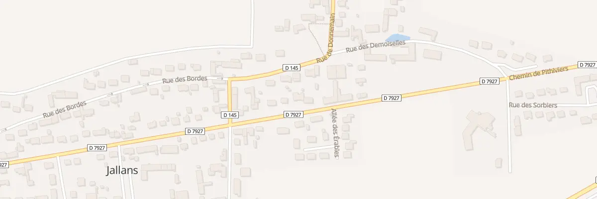 Plan du 10 Rue du Douze Mai à Jallans