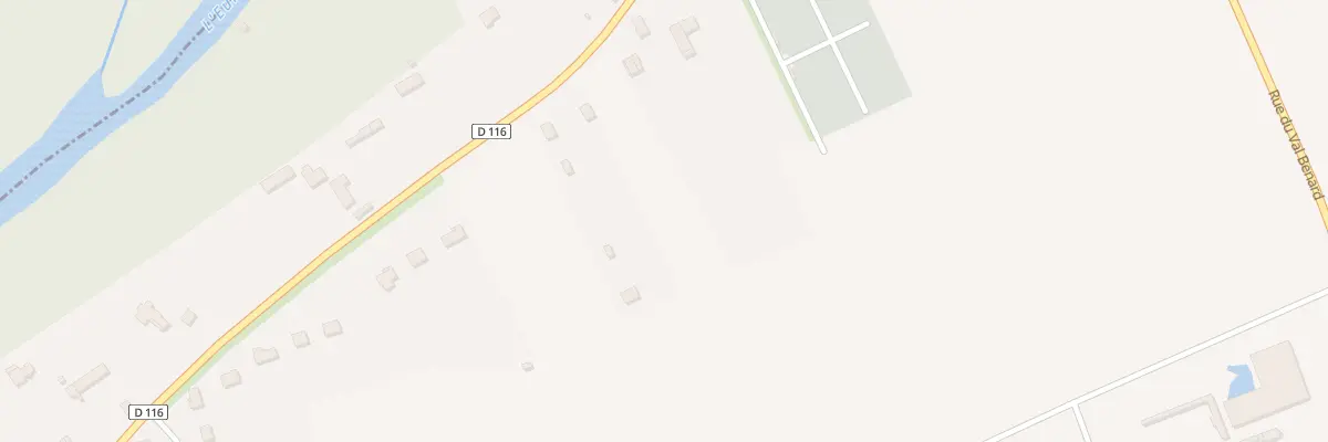Plan du 38 Rte de la Croix de Sorel à Sorel-Moussel