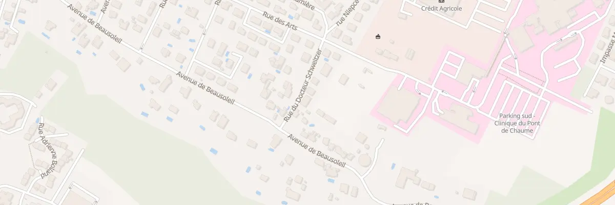 Plan du 4 Rue du Docteur Schweitzer à Montauban