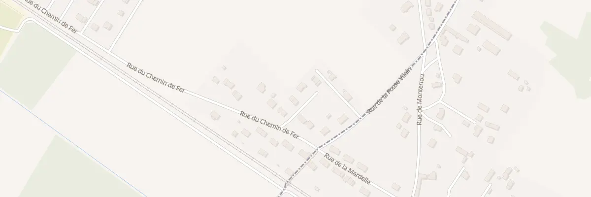 Plan du 6B Rue du Chemin de Fer à Saint-Romain-sur-Cher