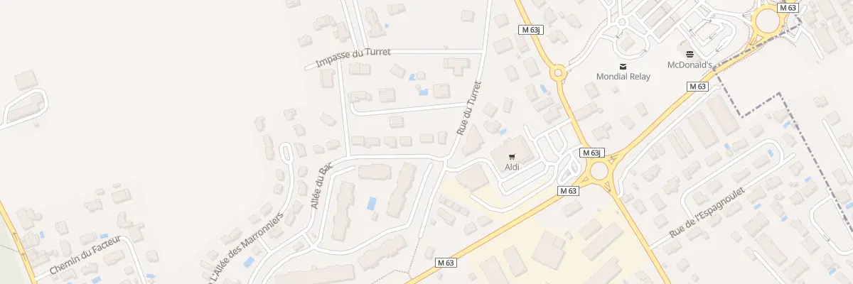 Plan du 19 Rue du Turret à Gagnac-sur-Garonne