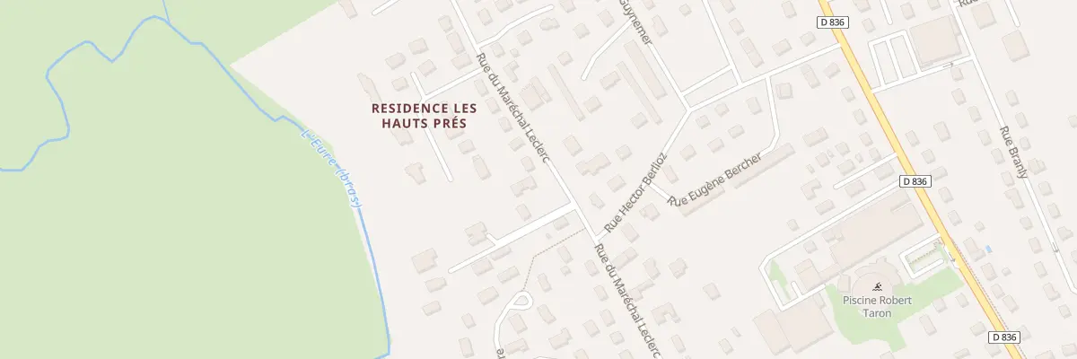 Plan du 25A Rue du Mal Leclerc à Pacy-sur-Eure