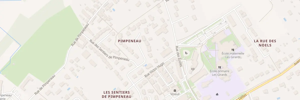 Plan du 12 Rue Jean de la Fontaine à Vineuil