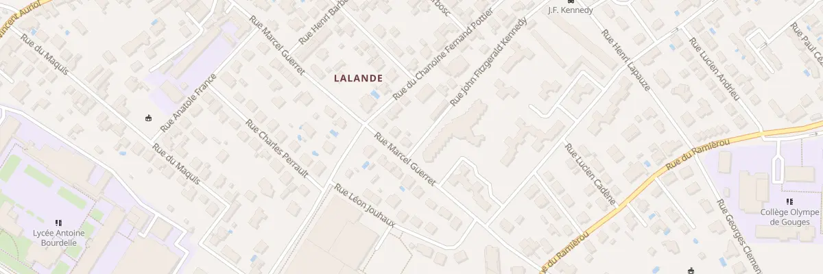 Plan du 399 Rue Marcel Guerret à Montauban