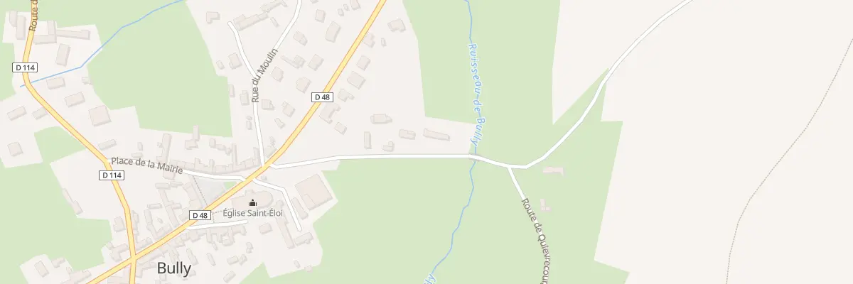 Plan du 5053 Le Bourg à Bully