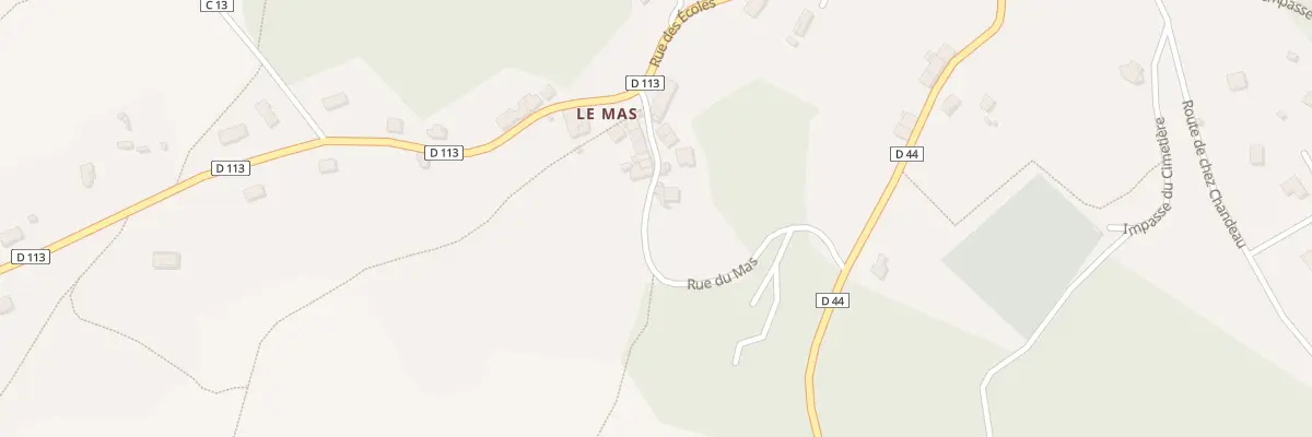 Plan du 7 Rue du Mas à Saint-Sylvestre
