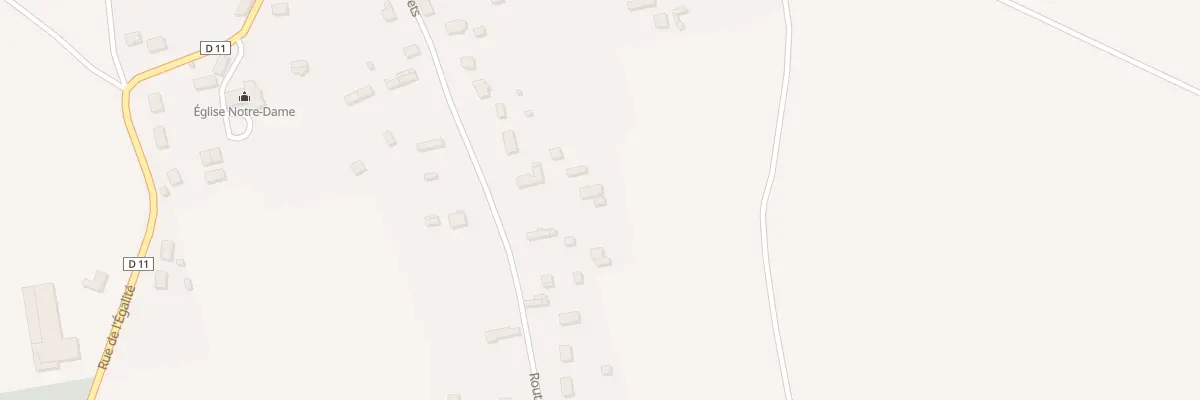 Plan du 17B Rte des Cabarets à Bacqueville