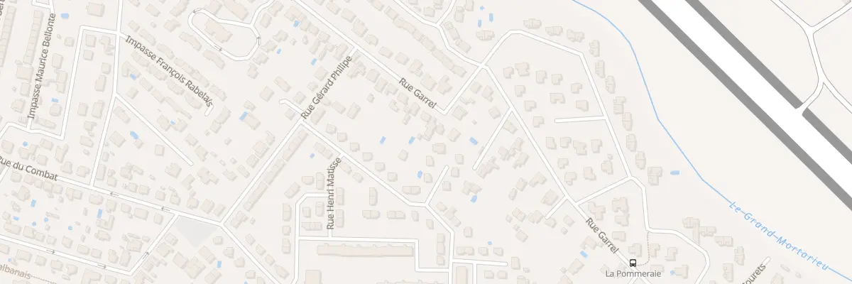 Plan du 648 Rue Garrel à Montauban