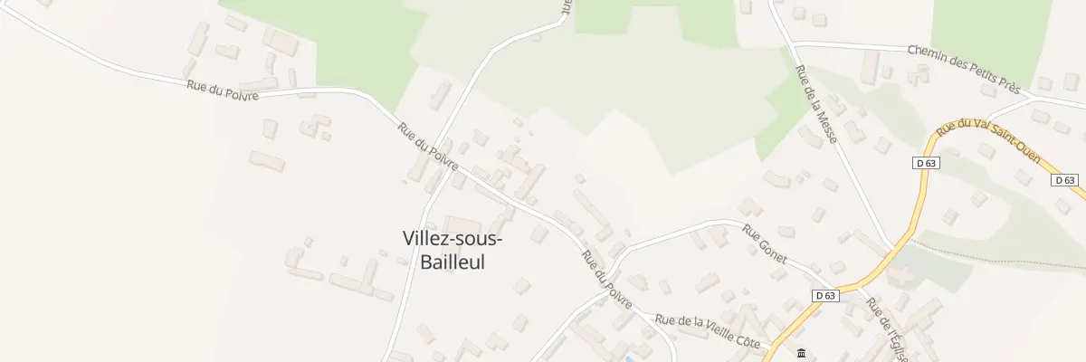 Plan du 16 Rue du Poivre à Villez-sous-Bailleul