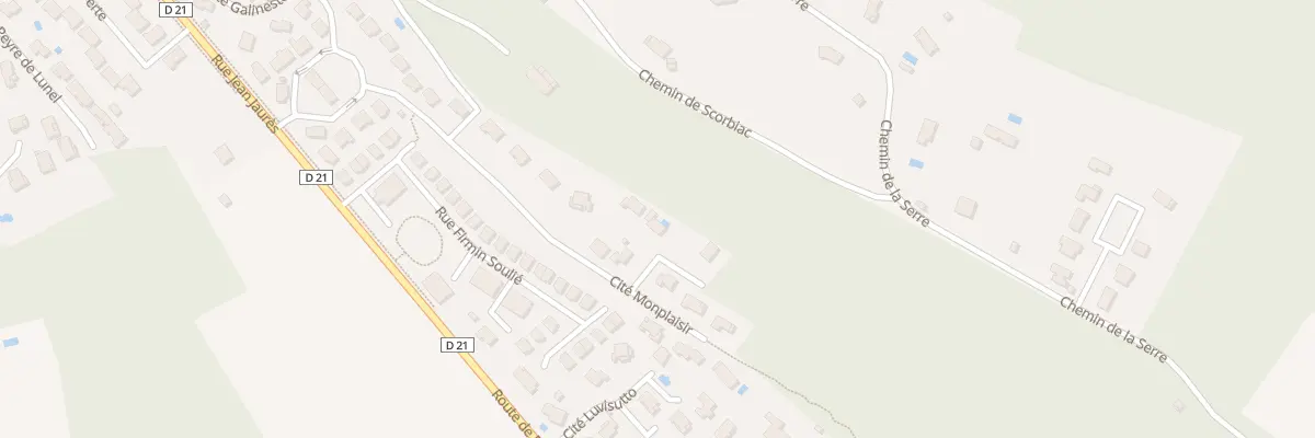 Plan du 3 Imp Montplaisir à Corbarieu