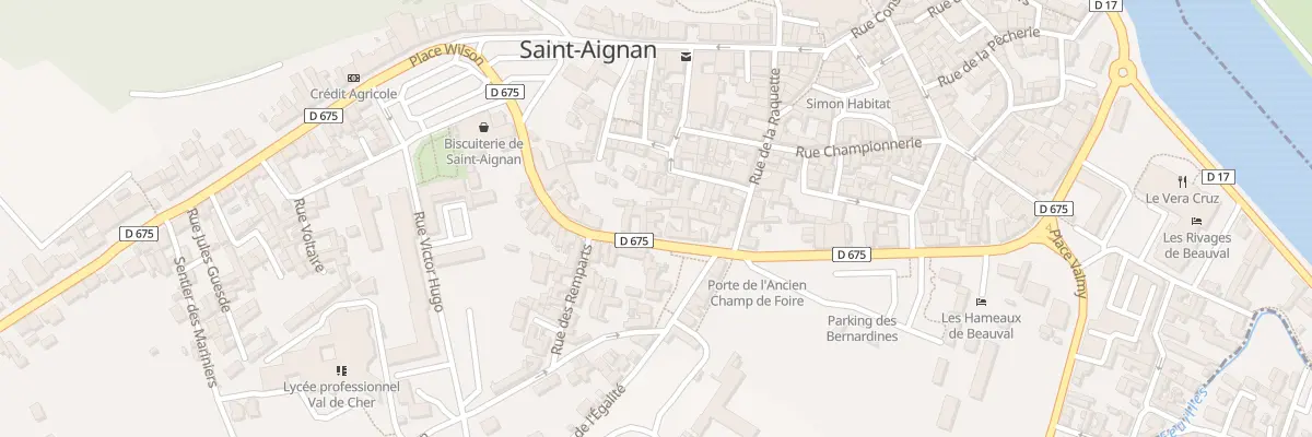Plan du 56B Rue Maurice Berteaux à Saint-Aignan