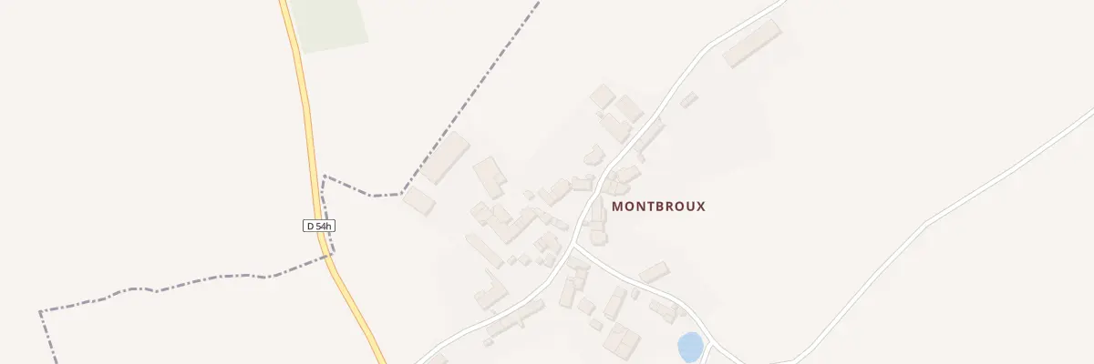 Plan du 15 Montbroux à Roussines
