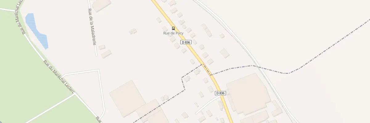 Plan du 3B Rue de Pacy à Ménilles