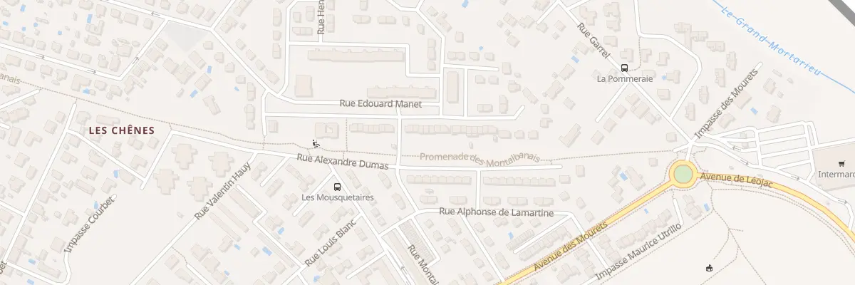 Plan du 5 Rue Le Notre à Montauban