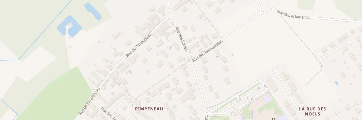 Plan du 25 Rue des Écoles à Vineuil