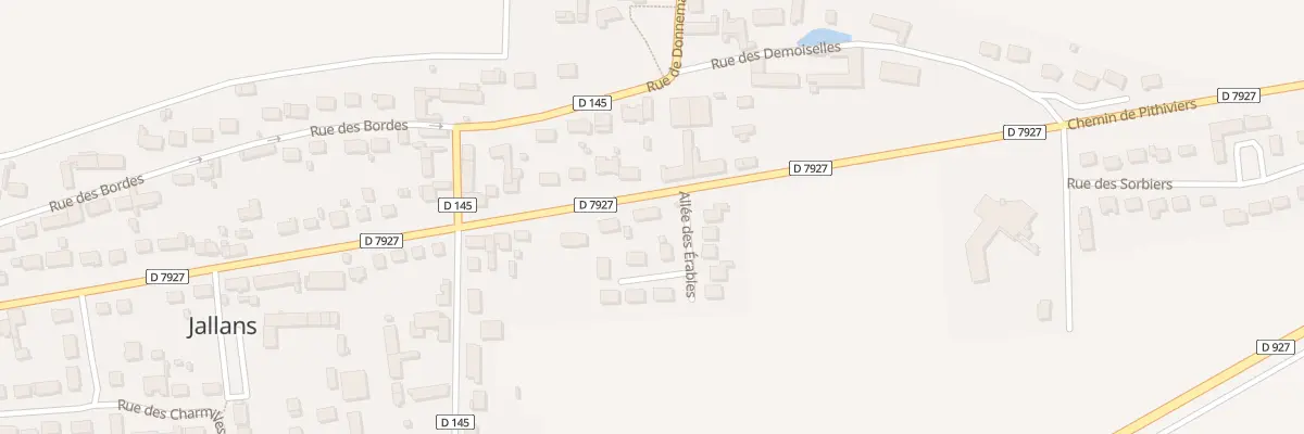 Plan du 7 Rue du Douze Mai à Jallans