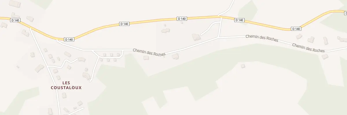 Plan du 18 Che Des Roches à Vars-sur-Roseix