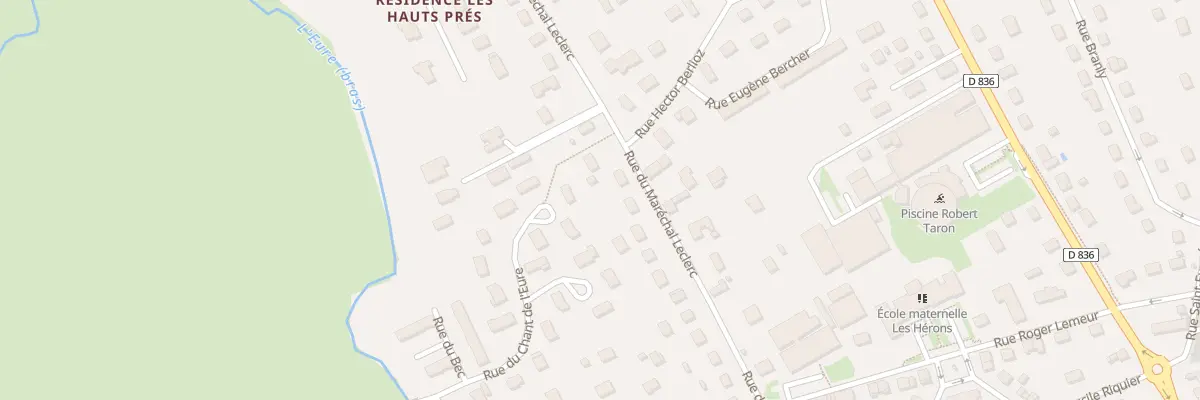 Plan du 19 Rue du Mal Leclerc à Pacy-sur-Eure