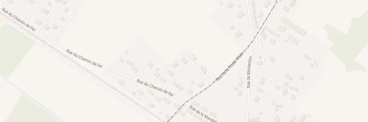 Plan du 6D Rue du Chemin de Fer à Saint-Romain-sur-Cher