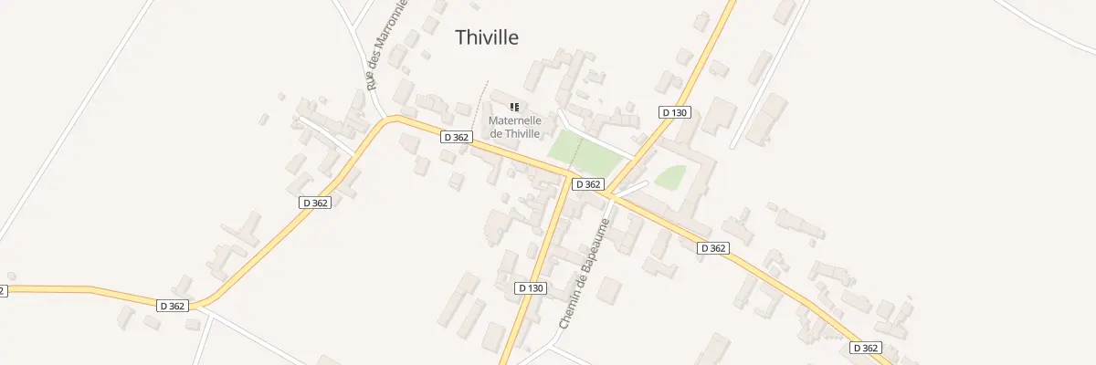 Plan du 2B Rue de Cloyes à Thiville