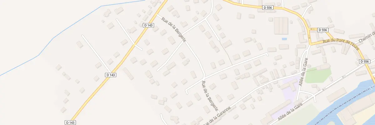 Plan du 22 Rue de la Bergerie à Croth