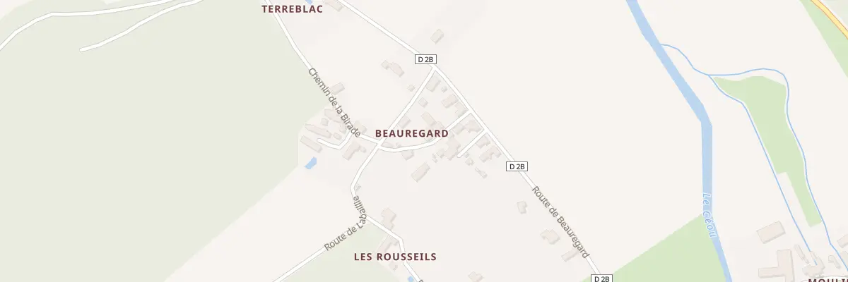 Plan du 60 Rue de la Soif à Concorès