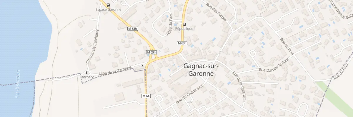 Plan du 2 Rue de la Gravette à Gagnac-sur-Garonne