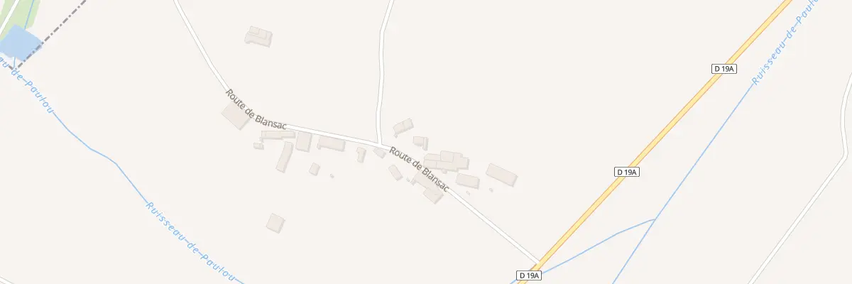 Plan du 54 Blansac à Sainte-Suzanne