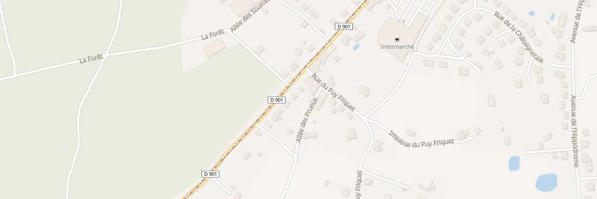 Plan du 75 Av du Midi à Saint-Sornin-Lavolps