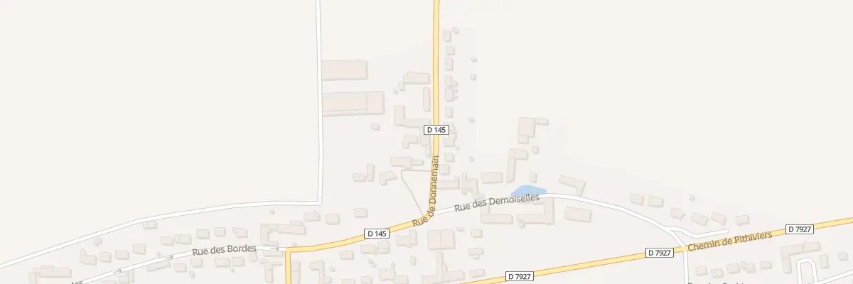Plan du 20 Rue de Donnemain à Jallans