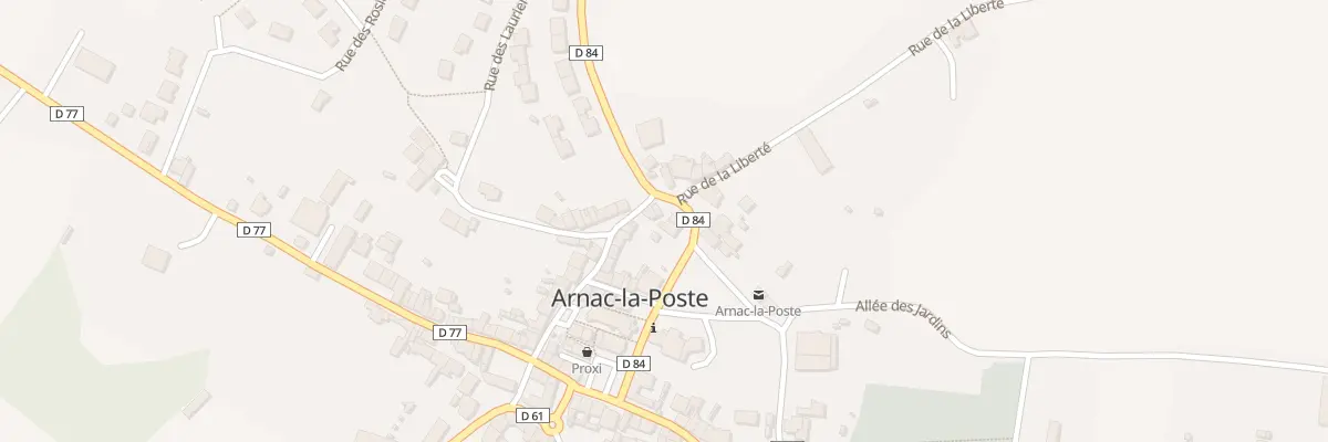 Plan du 3 Pl du Champ de Foire à Arnac-la-Poste