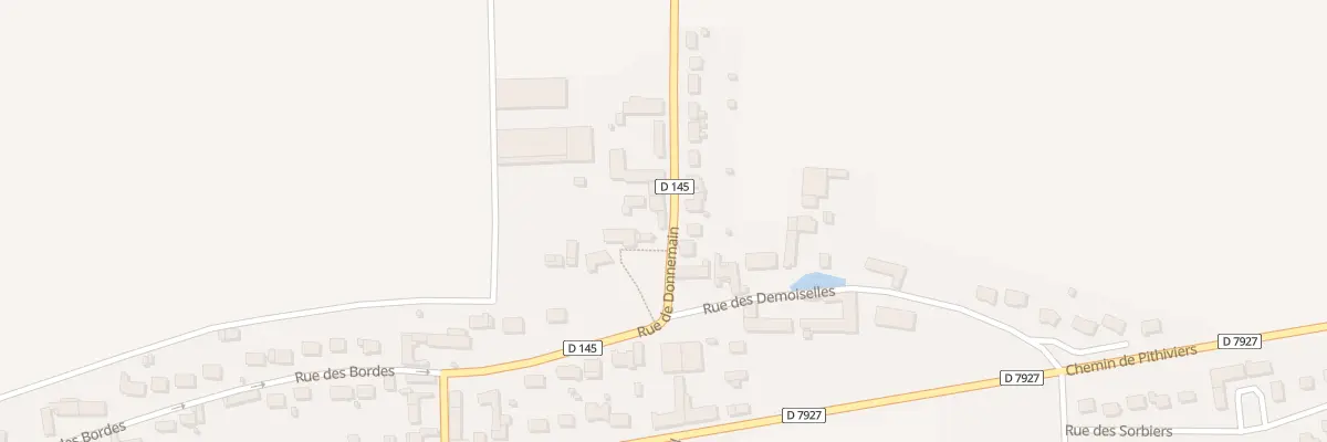 Plan du 18B Rue de Donnemain à Jallans