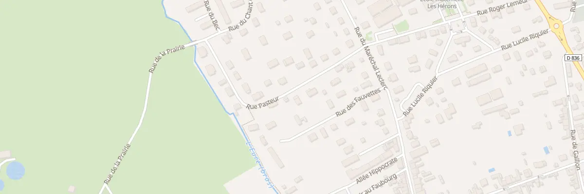 Plan du 5 Rue Pasteur à Pacy-sur-Eure