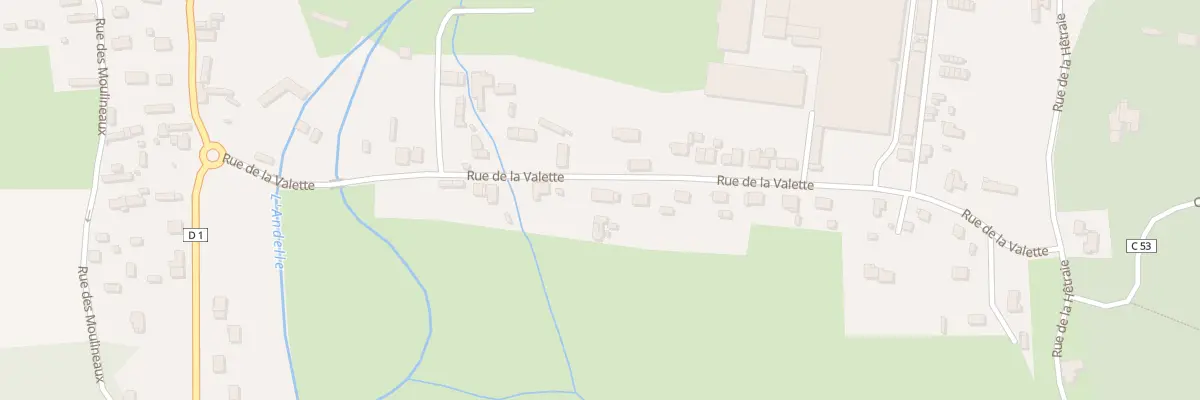 Plan du 19A Rue de la Valette à Perriers-sur-Andelle