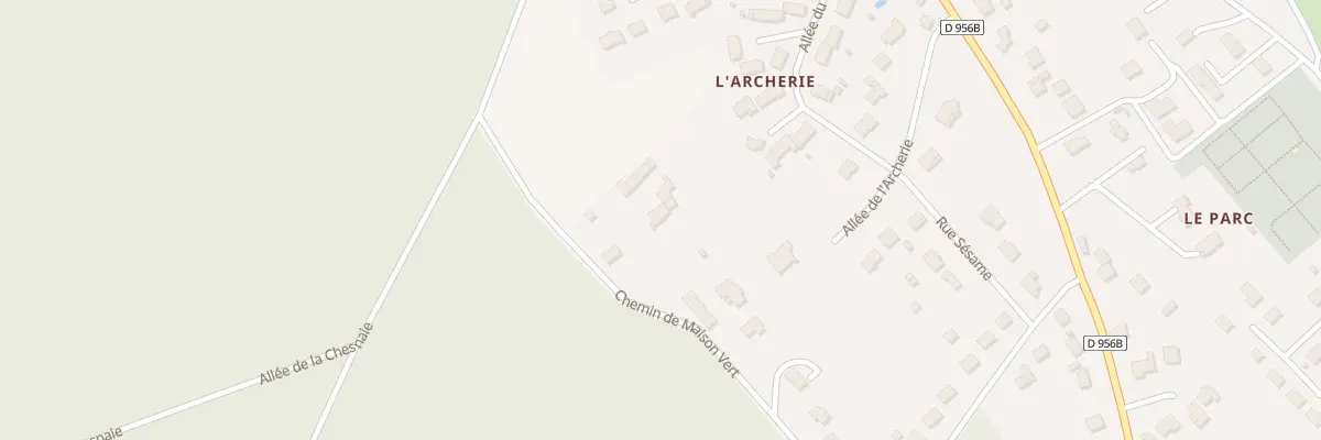 Plan du 9997 Che de Maison Vert à Cellettes