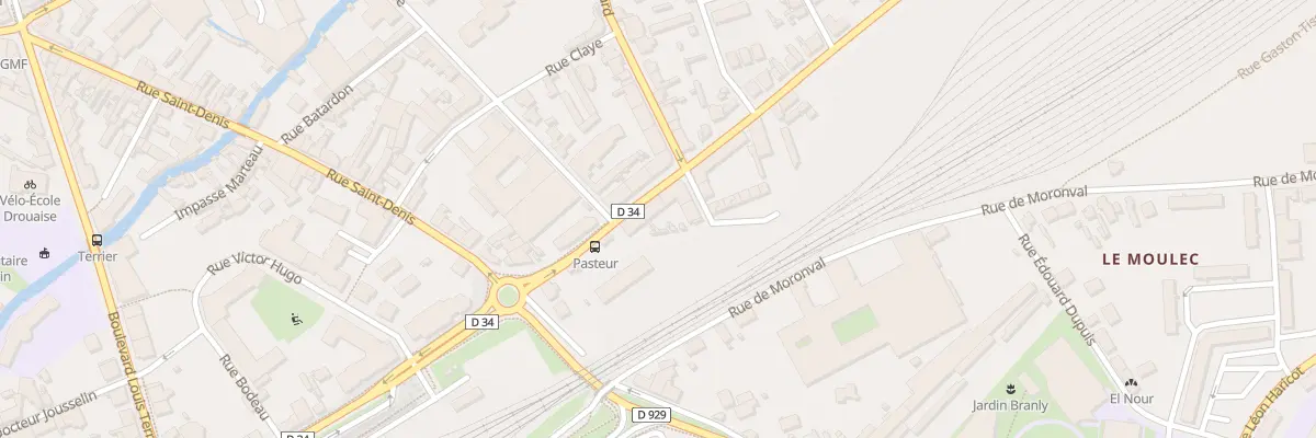 Plan du 6 Bd Pasteur à Dreux