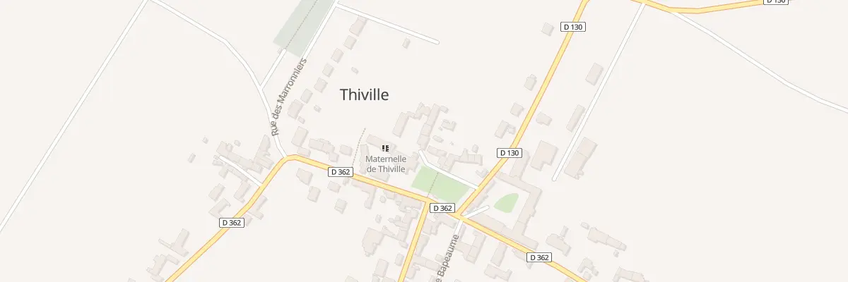 Plan du 8 Pl de l’Eglise à Thiville