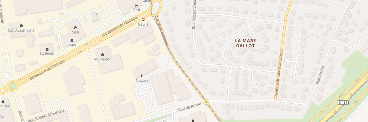 Plan du 83 Rue de Nuisement à Dreux