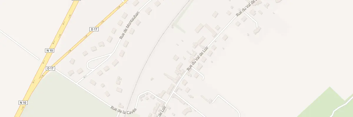 Plan du 56 Rue du Val de Loir à Bonneval