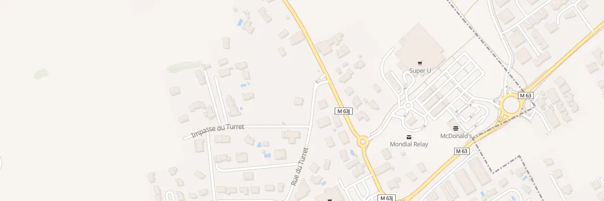 Plan du 33 Rue du Turret à Gagnac-sur-Garonne