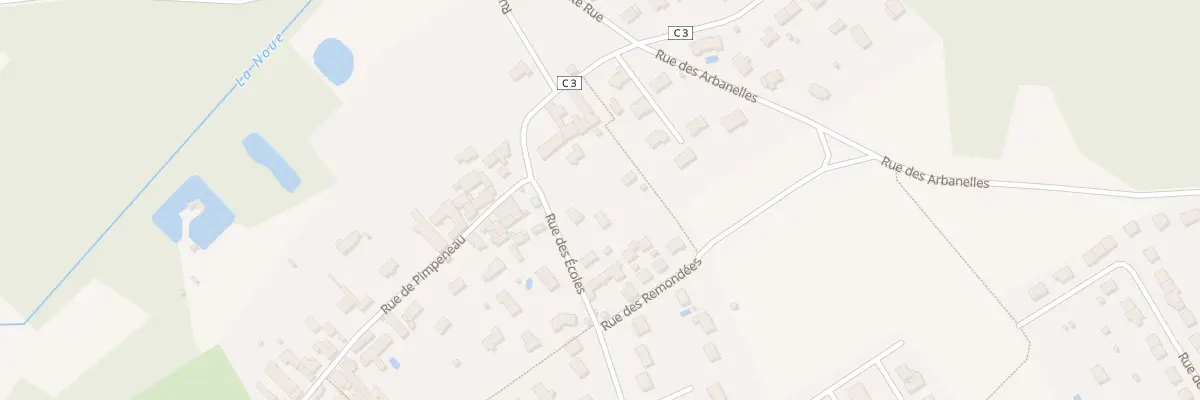 Plan du 28 Rue des Écoles à Vineuil