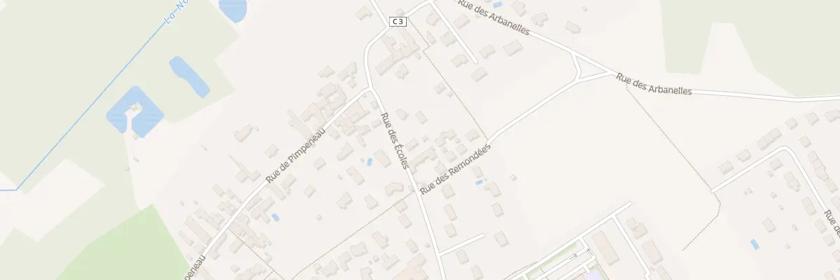 Plan du 24 Rue des Écoles à Vineuil