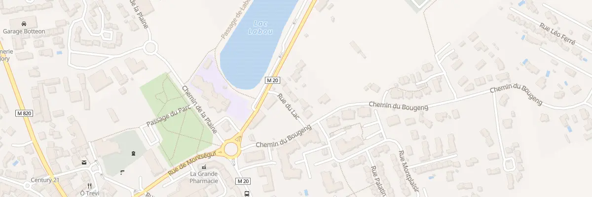 Plan du 5 Rue du Lac à Saint-Jory