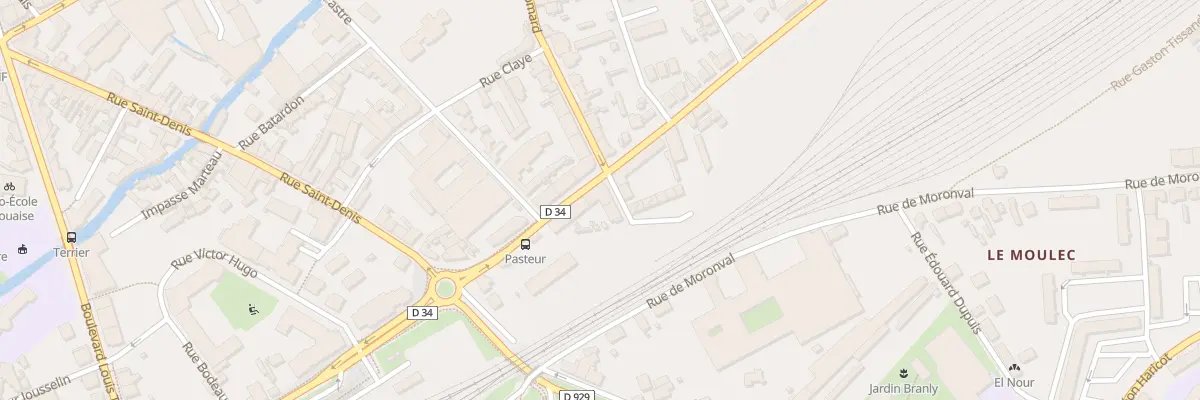 Plan du 8 Bd Pasteur à Dreux